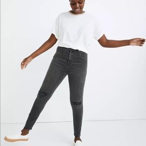 Madewell curvy high rise skinny jeans